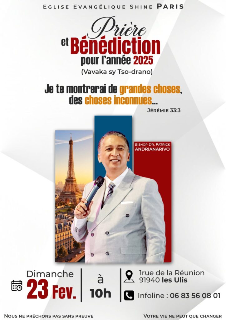 FRANCE : Prayer and Blessing for the Year 2025